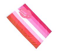 TOYANDONA Bandiera del rossetto Colore dell'orgoglio decorazioni di orgoglio bandiera dell'orgoglio Decorazioni per il dell'orgoglio arredamento dell'orgoglio poliestere Colorato