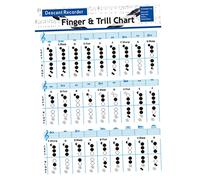 TOYANDONA Bass Recorder Finger Chart Per Per Chitarra Chord Chart Per Insegnanti e Principianti