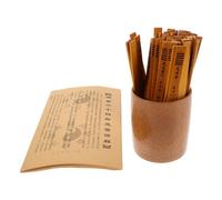 TOYANDONA Bastoncini di Divinazione in bambù Cinese con Libro Guida e Immagini Oggetti di Scena per Giochi di Divinazione Strumento Tradizionale per Meditazione