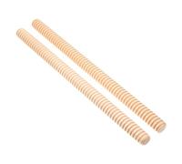 TOYANDONA Bastoncini Ritmici in Materiale Sintetico Leggero 2 Pezzi Forma Rotonda per Ragazzo Ragazza per Migliorare Senso del Ritmo e Giocattoli Musicali Educativi