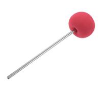 TOYANDONA Battente Pedale Batteria, Bass Drum Beaters in EVA e Metallo, Rosso, Accessorio Ergonomico Antishock per Percezioni, Festival Performances