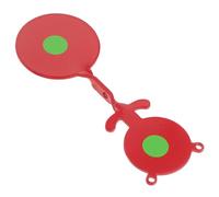 TOYANDONA Bersaglio Metallico Rotante per Tiro all Aperto Target Board Multifunzionale in Ferro Resistente per Giochi e Allenamento per attività Outdoor e Tiro di Precisione