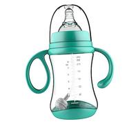 TOYANDONA biberon allattamento bebe cassapanca borraccia bottle termo forniture per neonati contenitore per l'alimentazione del neonato mangiatoia per Gel di silice Green