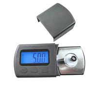 TOYANDONA Bilancia Digitale Mini Precisione con Retroilluminazione Blu per Misura Pressione Puntina Giradischi Scala Elettronica Professionale per Gioielli e Diamanti Display LCD Facile da