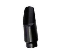 TOYANDONA Bocchino per Sassofono Soprano in Plastica Nero Comfort e Facile Emissione Ideato per Studenti Principianti e Uso Musicale