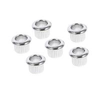 TOYANDONA Boccole Di Conversione Per Chitarra Adattatore Accordatore Per Chitarra Set Da 6 Pezzi 8 Mm Esterni X 6 Mm Interni Argento Gc901 La Tua Chitarra