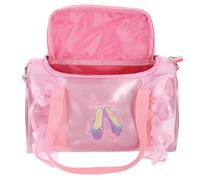 TOYANDONA Borsa da Danza per Bambine in Raso Rosa, Elegante e Spaziosa, per Organizzare Accessori da Balletto Durante i Viaggi