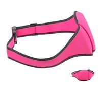 TOYANDONA Borsa Microfono da Cintura in Neoprene Rosa, Regolabile e Stabile | Tasca Verticale Chiusura Rapida, Sacca Frontale Piccola, per Teatro, Danza, Voce e Telefono
