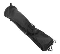 TOYANDONA Borsa Porta Bastoncini da Trekking Oxford Nero, Leggera e Portatile per Escursionismo e Campeggio, Lunghezza 38 Cm