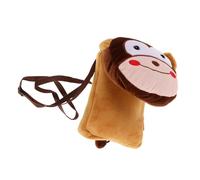 TOYANDONA Borsa Tracolla con Decorazione Scimmia Cartoon Mini Borsetta Multipurpose per Scuola e Snack Facile da e Versatile per Ragazze