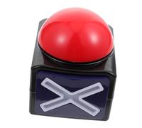 TOYANDONA Buzzer da Gioco Elettronico con Suono e Luce Pulsante Risposta per Quiz e Competizioni Giocattolo Sonoro Senza Batteria Pratico e Facile da Usare per Scuole Feste e Uffici Blu