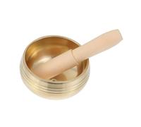 TOYANDONA Campana Tibetana Per Meditazione Yoga e Sonno Con Supporto Per Suono Creativo e Mazzuolo Ciotola Tibetana Con Mazzuolo Per Pratica Meditativa e Rilassamento