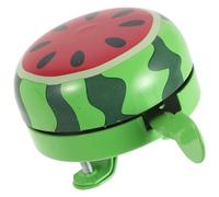 TOYANDONA Campanello per Bici Rumoroso in Metallo, Forma Anguria | Facile da Installare, Suono Chiaro e Forte, per Ciclo, Accessorio Decorativo Compleanno