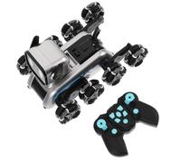 TOYANDONA Cane Robot Programmabile con Telecomando e Sensore di Gesti Giocattolo Interattivo Trasformabile Ruote per Apprendimento e Divertimento Educativo