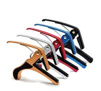 TOYANDONA Capotasto Per Chitarra Acustica Ed Elettrica Di Facile Da Usare Per Cambiare Tonalità Design Compatto e Portatile Colore Argento