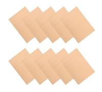 TOYANDONA Carta Design User-friendly per Scrivere in Braille Khaki 10 Pezzi Accessorio per Apprendimento del Braille per Decorazioni Scuola e Tavole di Scrittura