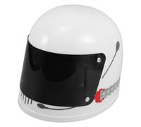 TOYANDONA Casco Astronauta Per Ragazzo Ragazza Plastica Accessorio Costume Spaziale Per Gioco Di Ruolo e Halloween Design Dettagliato e Facile Da Pulire Stimola Immaginazione e Interesse Per