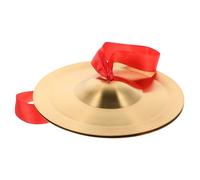 TOYANDONA Cembalo Campana Manuale in Lega Campanello Batacchio Piccolo Strumento Percussione Fascia Per Dita Suono Nitido e Brillante Per Meditazione Performance Musicali e Giochi Per Ragazz