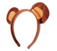 TOYANDONA Cerchietto Orecchie Orso Morbido e Fluffy Fascia Capelli Animale per Trucco Festa e Cosplay Adatto Donna e Ragazze Design Carino e Confortevole