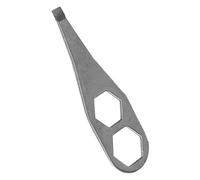 TOYANDONA Chiave Brugola Lega di Alluminio per Manutenzione Mulinelli da Pesca Attrezzo Multifunzionale per Rapida Dadi Mulinello Goccia e Tamburo Accessorio Pesca Preciso e Versatile