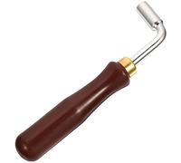 TOYANDONA Chiave per accordare il salterio misura chiave per accordare la parà chiave per accordare il tono di salterio accessorio dulcimer metallo in acciaio inossidabile Brown