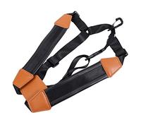 TOYANDONA Cinghia Per Saxofono Imbracatura Doppia Per e Cinghia Nero Per Musicisti Design Ergonomico Per Alla Schiena e Al Collo