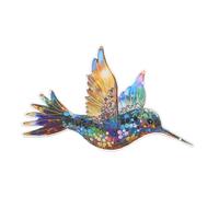 TOYANDONA Ciondolo Sole Acrilico a Forma di Colibrì Decorazione per Interni Ed Esterni per Verande e Balconi Include Catena per Appendere