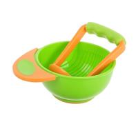 TOYANDONA Ciotola Macinatrice per Alimenti per Utensili per Svezzamento Strumento Portatile per Schiacciare Pratico per La Preparazione Design Uso
