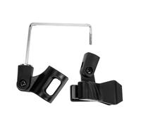 TOYANDONA Clip Per Microfono in Plastica e Ferro Per Supporto Sassofono, Morsetto Compatto e Riutilizzabile Per Microfoni Wireless, Per Scuole, Teatri e Uffici