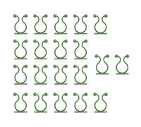 TOYANDONA Clip per Piante Autoadesive per Fissaggio a Parete, Ganci Adesivi in Plastica per Piante Rampicanti, 80 Pezzi, Adesivo Resistente per Pareti Lisce, Supporto Regolabile