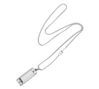 TOYANDONA Collana Ciondolo Musicale Per Strumento a Fiato Leggero e Portatile Per Donna e Ragazza Accessorio Semplice e Chic Per Ogni Occasione