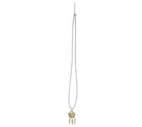 TOYANDONA Collana in Lega di Bronzo Antico Sfera Profumata Apribile Cattura Sogni e Corda di Cera, Accessorio Creativo Regalo per Compleanni e Natale per Ragazze