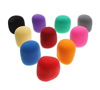 TOYANDONA Confezione Da 10 Protezioni Antivento Per Microfono Simple Microphone Per Un Suono Migliorato Durante Le Danze Ktv