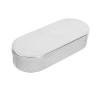 TOYANDONA Contenitore in Alluminio per la Pulizia e Conservazione del Termometro 10 Ml Scatola Protettiva Compatta per Termometri e Medicinali Custodia da Viaggio Multiuso per Uso