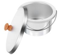 TOYANDONA Contenitore Interno per Ceretta Depilatoria in Alluminio 600 con Coperchio Riscaldatore per Cera Antiaderente Compatto e Resistente Pratico Set da 2 Pezzi per Uso