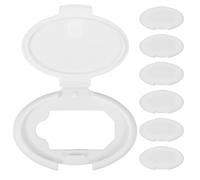 TOYANDONA Coperchio Ribaltabile in Plastica per Salviette Umidificate Ragazzo Ragazza, Porta Salviette Compatto Fondo Antiscivolo, Coprisedili Sicuro e Facile da Installare per Cambio