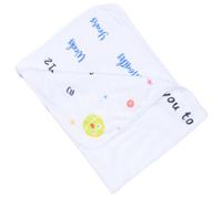 TOYANDONA Coperta per Fotografie Commemorative e Decorazione Shower per Flanella Numeri da 1 a 12 Neonata per Ricordi Primi Mesi