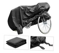 TOYANDONA Copertura Protettiva per Bicicletta Nero S Antipolvere Telo Resistente e Lavabile Facile da Installare per Uso Esterno