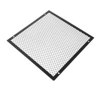 TOYANDONA Copertura Protettiva Quadrata in Metallo 20x20 Cm con Schermo a Rete Resistente al Calore, Parascintille per Bracieri e Caminetti da Esterno, Protezione Sicurezza per Riscaldatori