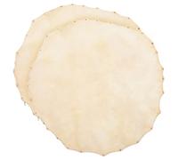 TOYANDONA Coperture per Tamburi Africani in Pelle Resistente 2 Pezzi 30 Cm, Accessori per Strumenti Musicali Riduzione Vibrazioni per Batteristi e Percussionisti, Pelli per Tamburi a Mano
