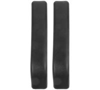 TOYANDONA Coppia di Cuscini per Braccioli Sedia a Rotelle Poggiabraccio Antiscivolo in Plastica Resistente All’Usura Foro 14 CM Accessori per Sollievo Gomito e Stabilità Seduta