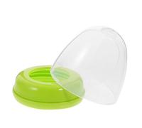 TOYANDONA Copri Tappo Cupola Coperchio Cupola e Anello Di Ricambio Per Bottiglia Di Alimentazione Antiperdite e Pratico (verde)