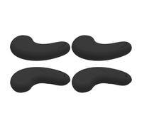 TOYANDONA Copriorecchie in Silicone Nero per Tintura Chioma Protezioni Auricolari Riutilizzabili Antirumore per Saloni di Bellezza Set da 2 Paraorecchie Protettivi per Colorazione Chioma