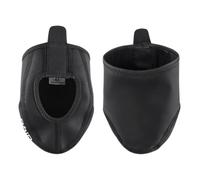 TOYANDONA Copriscarpe da Ciclismo per Scarpe, Taglia, Nylon Nero | Antivento e Caldo, per Ciclismo in Clima Freddo, Misura 39-41, Design a Mezza Copertura