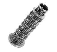 TOYANDONA Costruire Ornamenti in Metallo Famoso Torre di Costruzione di architettura Punto di Riferimento Italia Edificio Statua di Edificio in Metallo Lega di Zinco Silver
