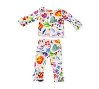 TOYANDONA Costume Di Halloween Per Bambole Abbigliamento Per Bambole Con Top Maniche Lunghe e Pantaloni Accessori Per Feste e Giochi Di Ruolo Per Bambine