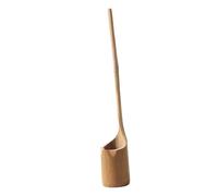 TOYANDONA Cucchiaio Versatore in Bamboo Naturale per Cucina con Manico Lungo Multiuso per Olio Succo e Vino Paletta per Riempire Bottiglie senza Sprechi Strumento Pratico per Casa e Cucina