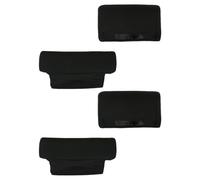 TOYANDONA Cuscinetti Protettivi per Maniglie e Ascelle Stampelle Neri Tappetini Morbidi e Traspiranti per Bastone da Passeggio Comodi Supporti per Anziani e Persone Difficoltà di