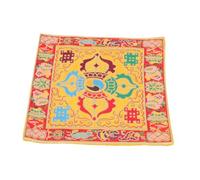 TOYANDONA Cuscino Per Ciotola Sonora Buddista Materiale Di Alta Qualità Design Semplice e Pratico Adatto Per Meditazione e Preghiera Antiscivolo e Doppio Accessorio Per Ciotole Tibetane