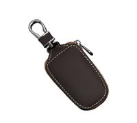 TOYANDONA Custodia Portachiavi Auto in Vera Marrone con Gancio Protettore Chiave da Tasca per Uomo e Donna Porta Chiavi da Cintura Resistente e Elegante Regalo Compleanno